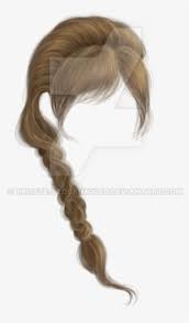 Box braids styles is also one of the most popular nigerian braids hairstyles choices. Hand Painted Braided Hair With Bangs By Trisste Stock Braided Brown Hair Png Png Image Transparent Png Free Download On Seekpng