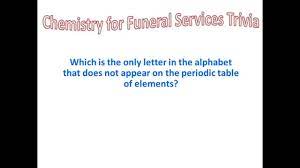 Some of the most fun and most interesting chemistry facts include: Chemistry Trivia Youtube