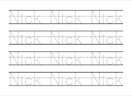Worksheet ~ capital letter tracing with crayons 01 alphabet. 7 Best Write Your Name Printable Printablee Com