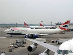 The drama unfolded at castellón airport, north of valencia on the mediterranean coast, on monday. British Airways Boeing 747 400 Airliner At Nrt British Airways Boeing 747 Boeing 747 400