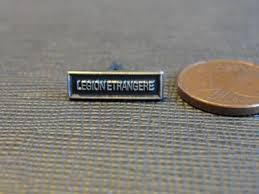 Invités à participer à la commémoration qui marquait le 26ème anniversaire de la. Agrafe Legion Etrangere Pour Medaille Reduction Barrette Dixmude Armee Francaise