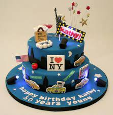 See more ideas about new york cake, cake, nyc cake. 50th Birthday New York Skyline Cake Cakecentral Com