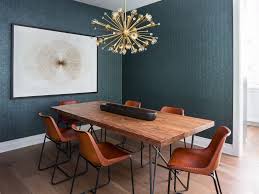 Flush mount ceiling light fixtures. 27 Dining Room Lighting Ideas For Every Style