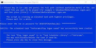 There is a script that contains an unlock functionality. How To Play Sound At Logon Sign In In Windows 10 Tutorials