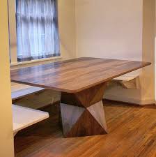 modern walnut kitchen table i finished