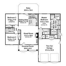 Success of contemporary floor plans: 1500 Square Feet House Plans 2 Bedroom The Ideal House Size And Layout To Raise A Family Financial Samurai The Master Suite Is Situated On The Opposite Side Of The
