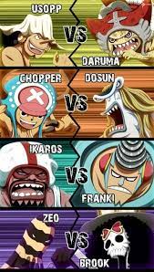 Straw Hat Pirates Vs New Fishman Pirates One Piece New World Pirate Family One Piece