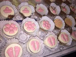Chocolate Covered Oreos Pink Cream Gold Baby Shower Chocolate Covered Oreos Chocolate Covered Baby Shower Cupcakes For Girls