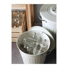 Knodd Bin With Lid White Ikea Ikea Wash Basin Accessories Bathroom Bin
