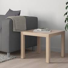 Lack Meja Samping Efek Kayu Oak Diwarnai Putih Ikea Indonesia Meja Samping Ide Ikea Meja Ruang Tamu
