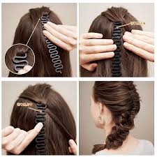 But since some of us are more gifted in the hair department and can give. Fashion Magic Hair Braiding Fish Bond Waves Braider Tool Roller With Hair Twist Styling Bun Maker Haar Styling Lange Haare Frisuren