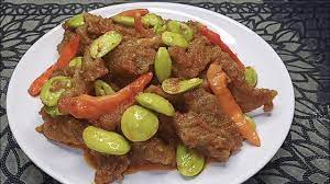 Resep Oseng Daging Sengkel Sapi Petai Enak Youtube