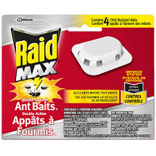 Raid® ant killer liquid is a liquid bait which ants can carry back to the nest to destroy the entire colony. Raid Ant Baits Double Control The Home Depot Canada
