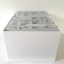 sio on instagram 説明書関係は無印のファイルボックスに入れて キッチン横の階段下収納に収めています コクヨのカットフォルダーで仕分けていて 上からポイポイ放り込むだけ 必要な時はフォルダーごと取り出せて便利です 保険書類も同じように収納 証券番号