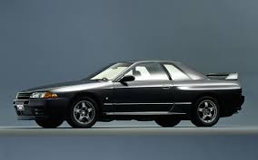 Black and blue coupe with flames digital wallpaper, machine, nissan. 45 Nissan Skyline R32 Wallpaper On Wallpapersafari