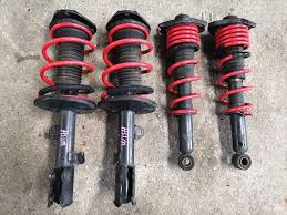 Nak tanya lah absorber adjustable viva drs atau ralliart mana lagi bagus ek? Toyota Wish Zne10 1 8l Front Rear Absorber With Tanabe Nf210 Sport Spring Auto Accessories On Carousell
