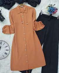 arkasi dugmeli ayrobin tunik fiyat 99 99tl urun kodu 186 464 beden 36 38 40 42 44 urun ozellikleri hijabi outfits casual stylish shirts womens tunic dress