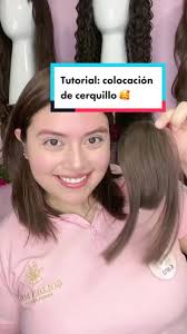 Hoy les traemos un #tutorial para que aprendan a colocarse un #cerquillo  postizo ☺️ ¡Es súper fácil y rapido! 🧡 Precio: S/. 140 (cabello humano)  #emprendimientoperuano #alopecia #pelucasperu #peluca ...