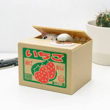 Here you can get the best and the tastiest interest and great portions of happiness.got intere. Kitty Cat Mechanical Coin Bank Toy Better
