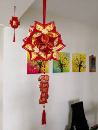 Handmade Red Envelope Lantern Chinese New Year Decorations Red Envelope Crafts