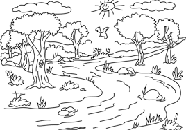 Sketsa sendiri bisa dibilang sebagai rancangan dari. Contoh Gambar Mewarnai Gambar Banjir Untuk Anak Tk Kataucap
