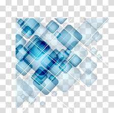 Blue Square Digital Technology Blue Geometric Squares Gradient Transparent Background Png Clipart Circle Graphic Design Transparent Background Clip Art