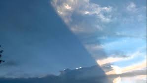 Crazy Sky Half Dark Half Light Sky Dark Image