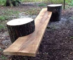 Idees Recyclages Et Decorations Souches D Arbres Banc Jardin Buches De Decoration Et Decoration Jardin