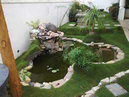 Garden Pond Pond Fountains Diy Garden Fountains Pond Construction