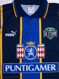 The kit should display the sponsor at the front like. 1996 98 Sturm Graz Away Shirt L For Sale