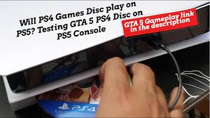 Will Ps4 Games Disc Play On Ps5 Testing Gta 5 Ps4 Disc On Ps5 Console Explained In Tamil Youtube