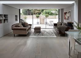 A wooden floor is both beautiful and pleasant to walk on. Plank Flooring Oak Silver Grey 100 Solid Hardwood Flooring