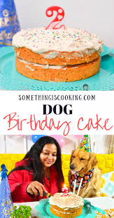 Using bananas in this recipe for dogs gives some natural sweetness which is enhanced with a little bit of honey, coconut oil and vanilla extract. Dog Birthday Cake With Peanut Butter And Carrot And Easy Frosting