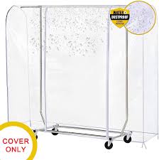 Maybe you would like to learn more about one of these? Buy Ruibo Clear Garment Rack Cover Dustproof Clothes Rack Cover With 2 Durable Zipper Clothing Waterproof Protector L 71x20x60 Inch Online In Vietnam B07phnpqmc