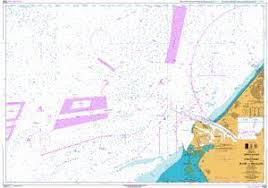 British Admiralty Nautical Chart 122 North Sea Netherlands Approaches To Europoort And Hoek Van Holland