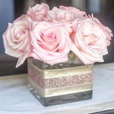 Pink Flower Centerpieces