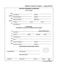 Free printable baptism certificates description. Simple Baptism Certificate Template Free Download