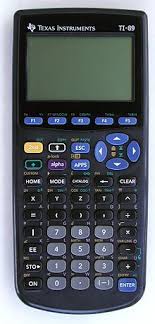 Unless it's a fancy graphing calculator, you don't. Ti 89 Series Wikipedia