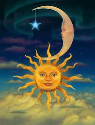 Facebook Sun Art Moon Art Sun And Stars