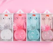 Maybe you would like to learn more about one of these? E 162 Headset Earphone Motif Gambar Bunga Sakura Wadah Earphone Motif Sakura Elegan Simple Unik Shopee Indonesia