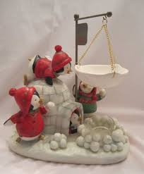 Yankee Candle Christmas Penguins Igloo Tart Warmer Burmer Snowballs Wax Melts Yankee Candle Christmas Candle Wax Warmer Yankee Candle