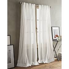 Simple & affordable, back tab drapes are the perfect modern curtains for any room. Dkny Paradox Back Tab Sheer Window Curtain Panel Pair