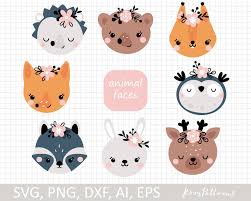 Free transparent bear vectors and icons in svg format. Woodland Animals Svg Baby Animals Clipart Vector Bear Svg Etsy In 2021 Animal Clipart Animal Illustration Kids Baby Animals