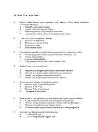 Pdf contoh soal dan jawaban ujian sertifikasi jabatan. Contoh Soal Ujian Sertifikasi Kompetensi Akuntansi Berbagi Contoh Soal