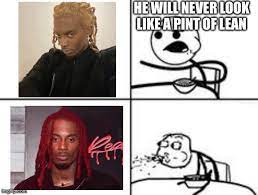 I Been Thinking Bout Dying My Hair Red Just To Look Like A Pint Of Lean Ktt2