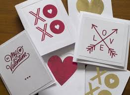 Make a valentine card online. Make Your Valentines Shine With Colored Foil