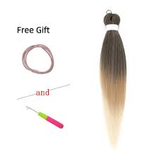 Sometimes it's all about easy styling especially when your hair has gone through enough damage to get the 18. Buy Newluyang Ombre Pre Stretched Braiding Hair Top Silky Color Blend Synthetic Fiber Easy Braid Hair Extensions 26inch 6packs Three Color Yaki Texture Crochet Hair Braids Black Brown Blonde 1b 27 613 Online In Vietnam B08x7bwy2p