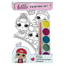 Entre los juegos para niñas no podían faltar los juegos de pintar, claro está. Comprar Libros Para Colorear Lol Surprise Libros Lol Surprise