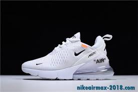 Off White X Nike Air Max 270 Summer Mens Sneaker Mesh White Nike Air Max Nike Free Shoes Nike Shoes Outlet
