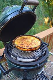 Nibble Me This Spicy Potatoes Au Gratin On The Big Green Egg Green Egg Recipes Big Green Egg Recipes Potatoes Au Gratin